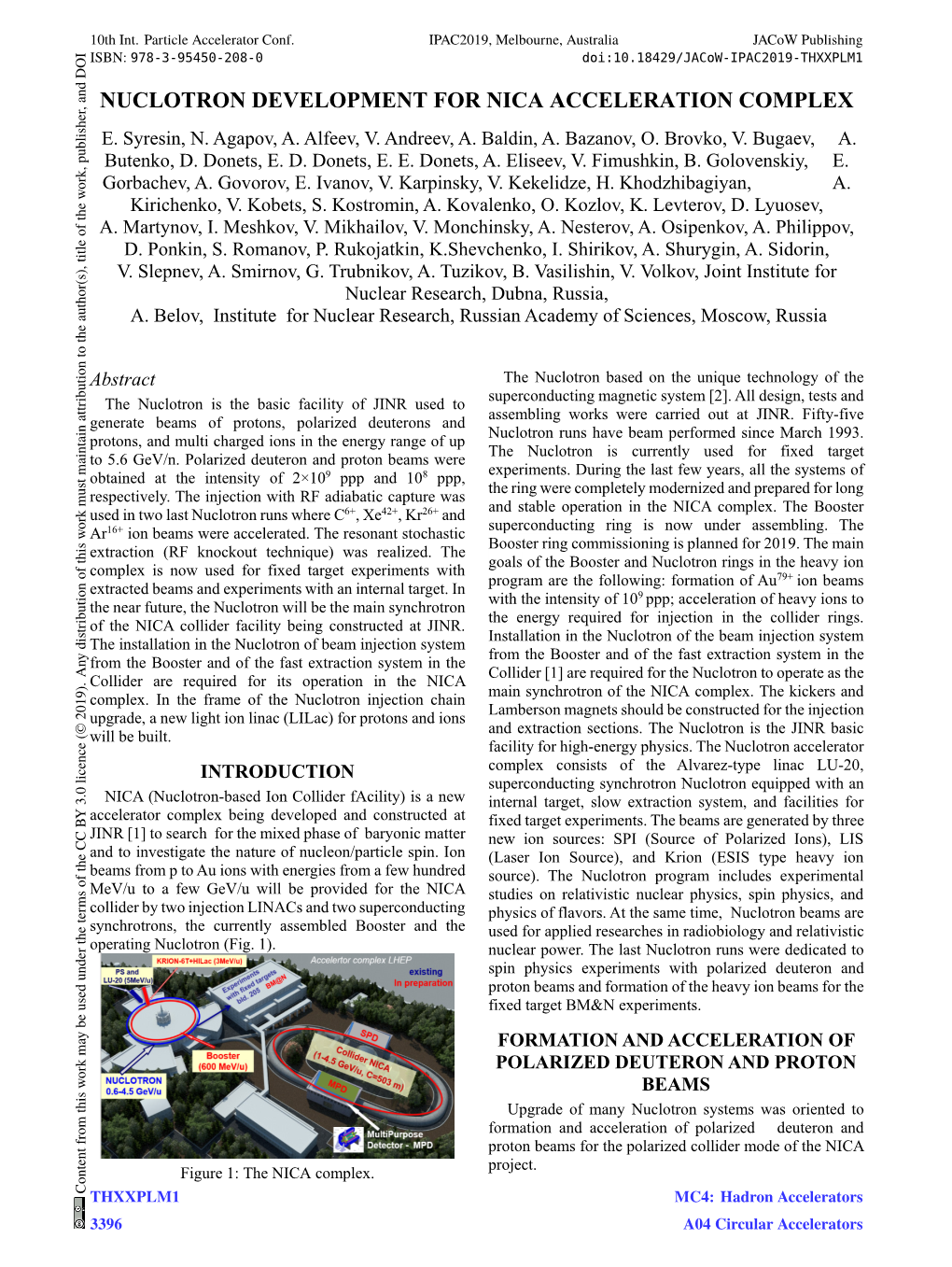 Nuclotron Development for Nica Acceleration Complex E