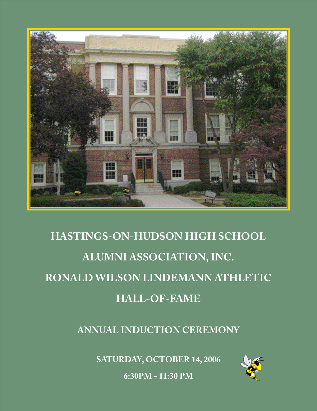 Hastings-On-Hudson High School Alumni Association, Inc. Ronald