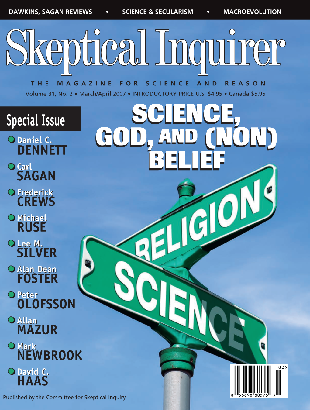 (Non) Belief Science, God