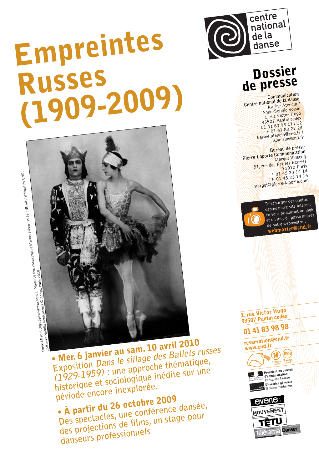 Dans Le Sillage Des Ballets Russes (1929-1959) P