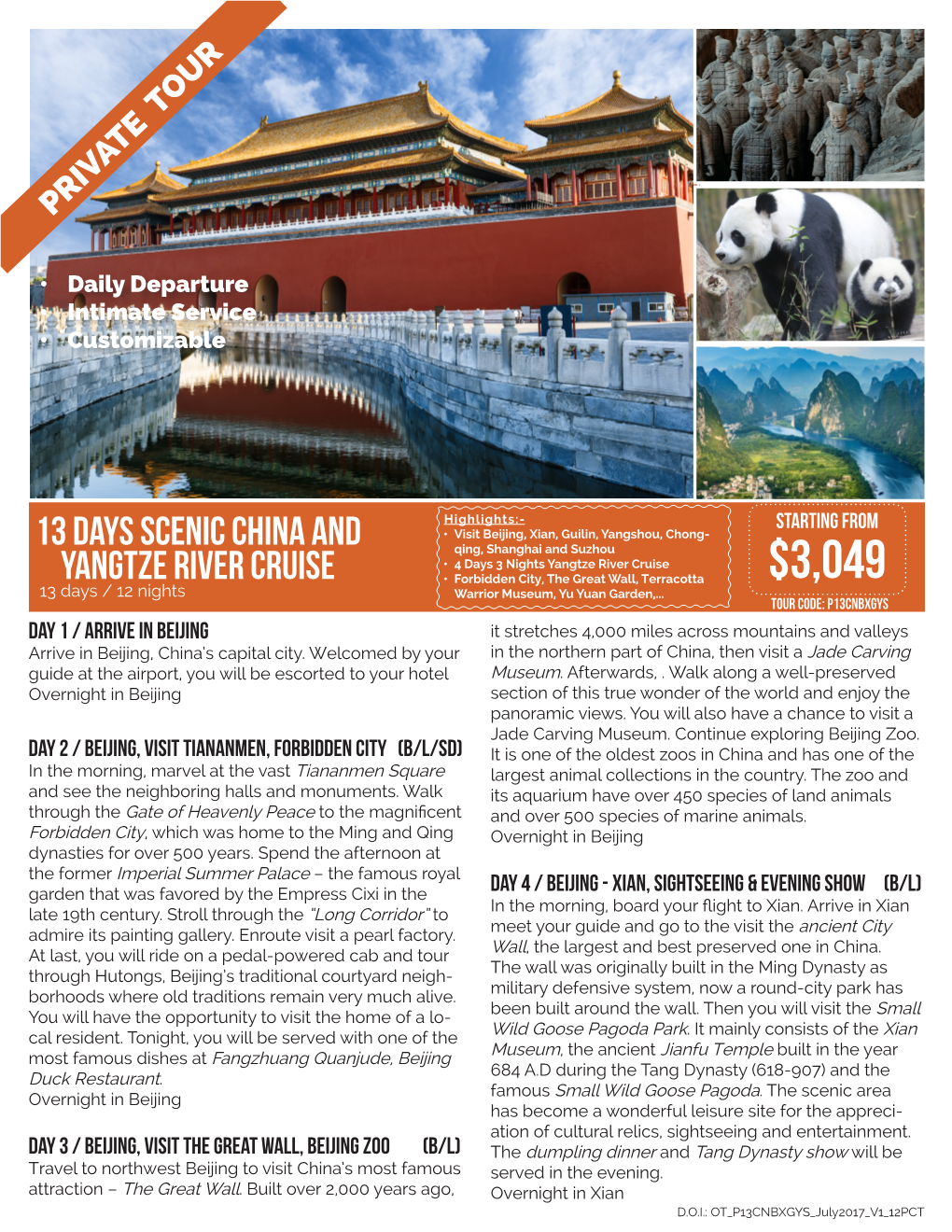 13 Days Scenic China