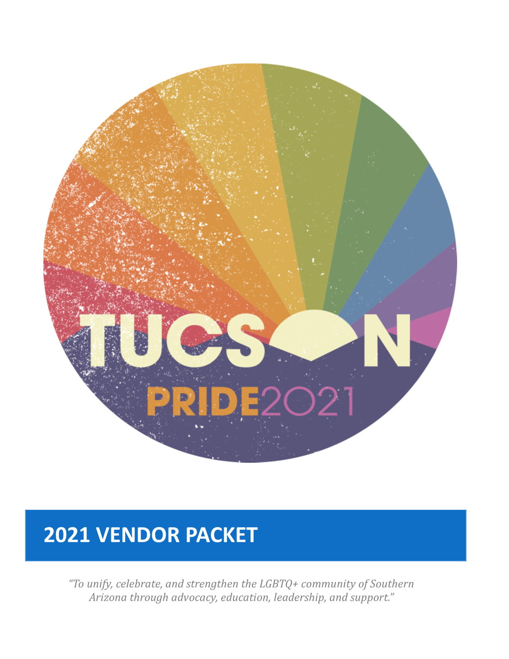 2021 Tucson Pride Vendor Packet
