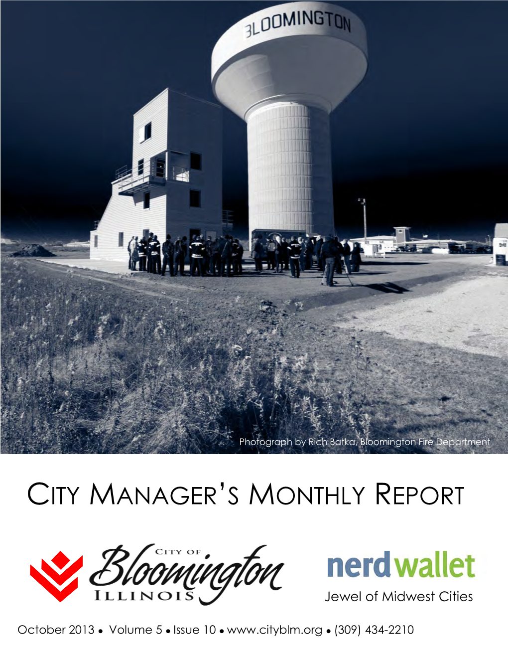 City Manager's Monthly Report