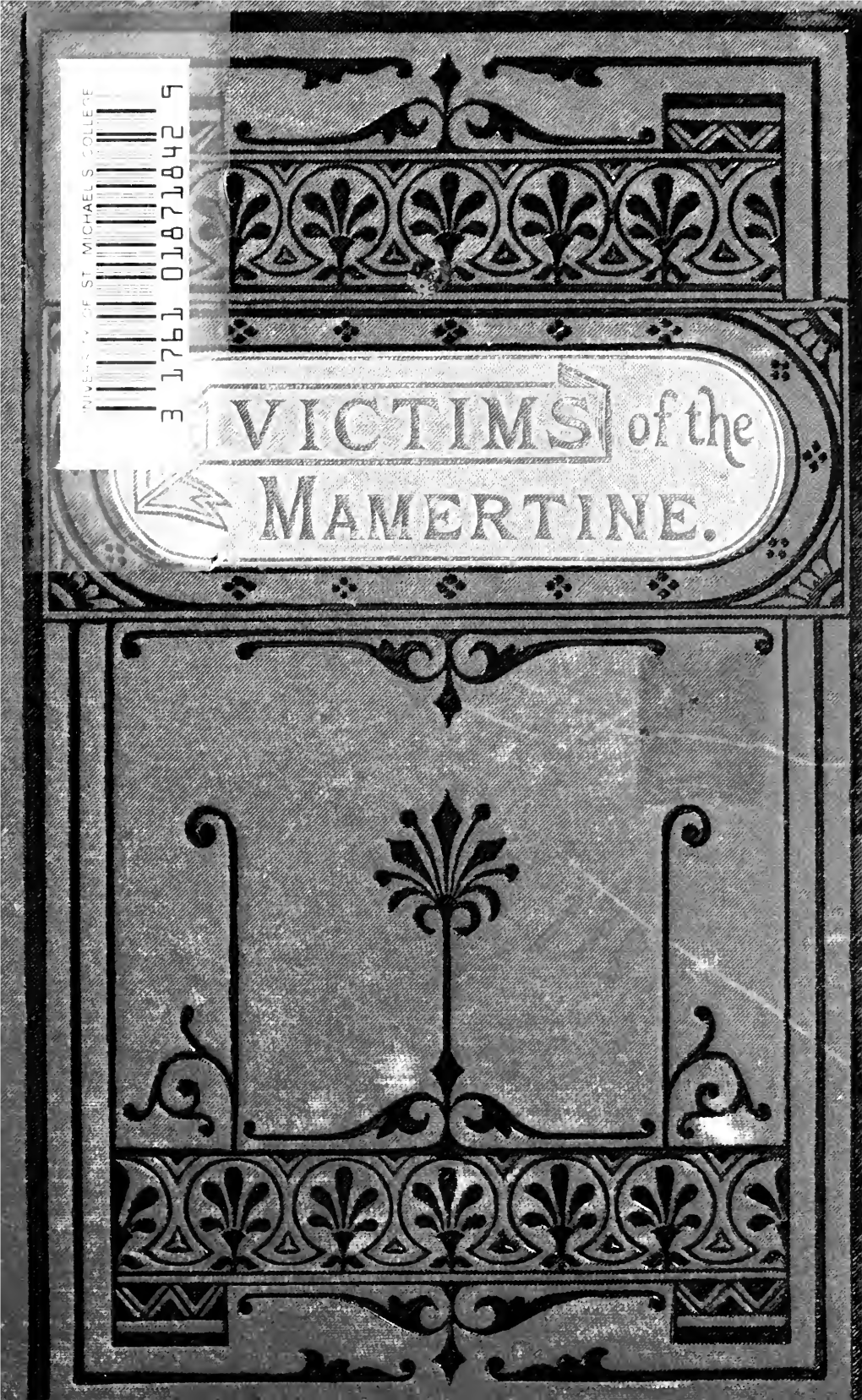 The Victims of the Mamertine : Scenes from the Early Church