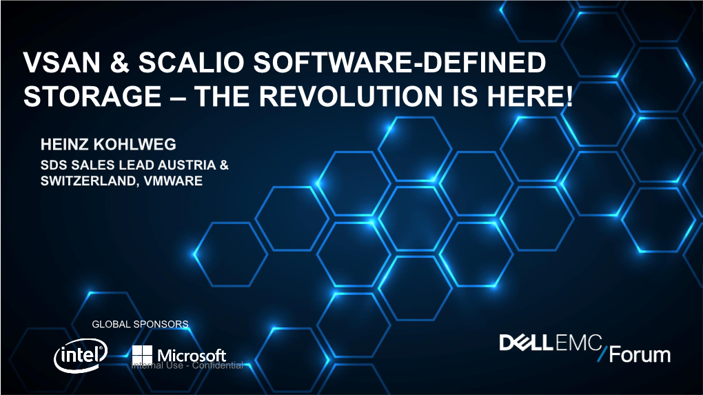 Scaleio & Vsan Software-Defined Storage – The