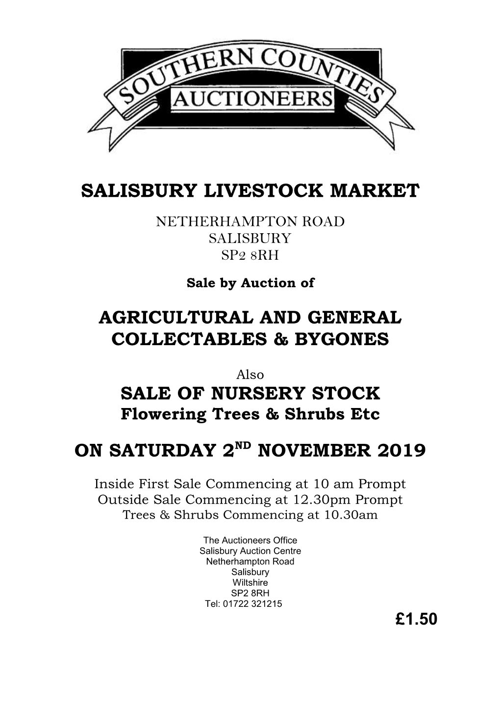 Salisbury Livestock Market Netherhampton Road Salisbury Sp2 8Rh