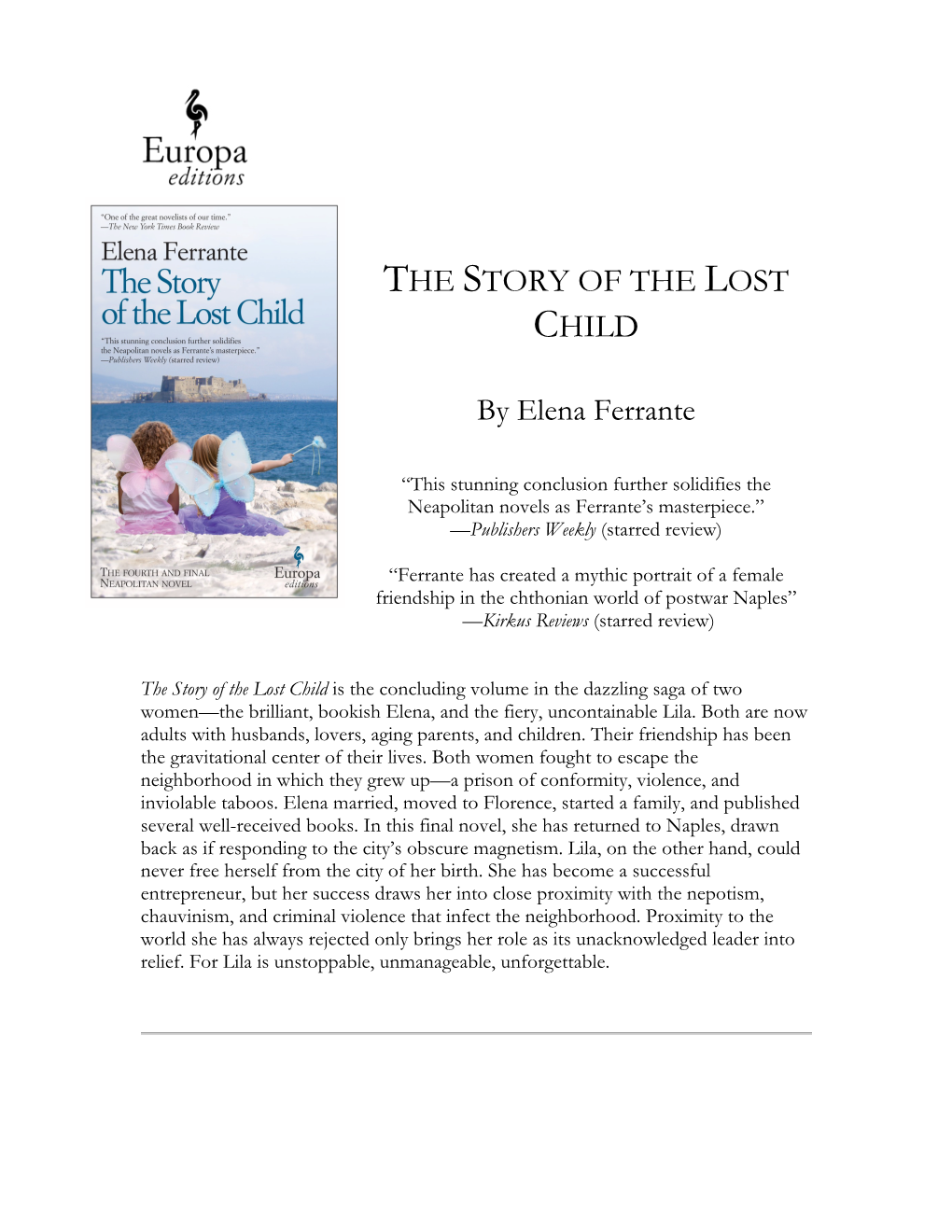 The Story of the Lost Child