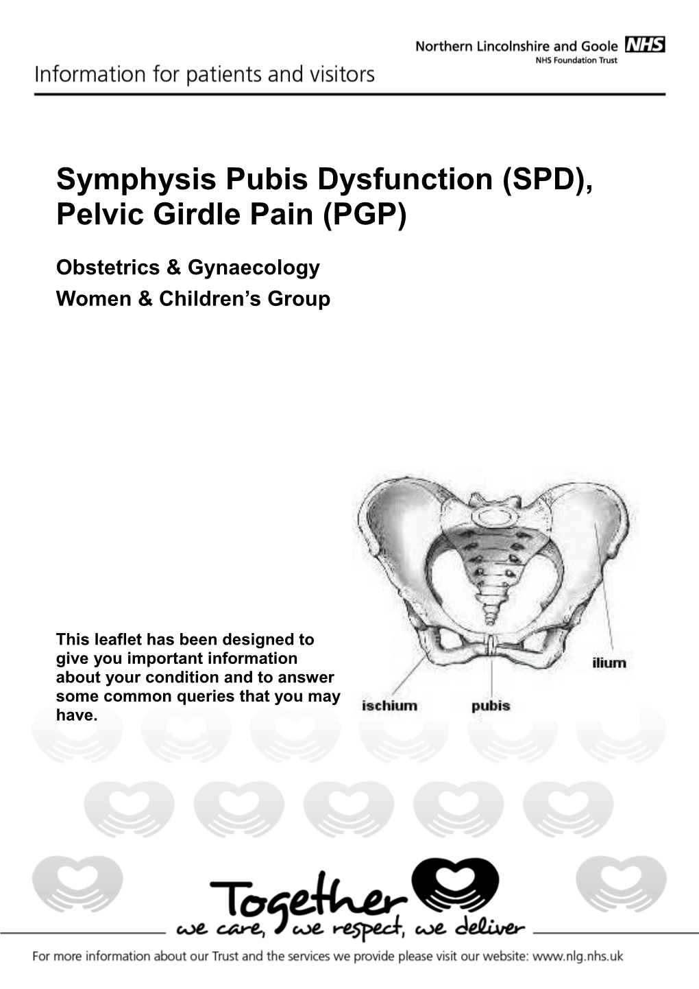 Symphysis Pubis Dysfunction (SPD), Pelvic Girdle Pain (PGP)