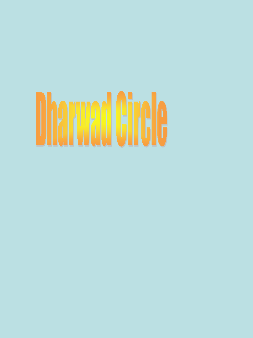 Dharwad Circle.Pdf