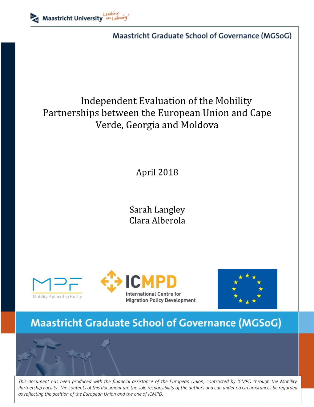 Evaluation of EU Mobility Partnerships