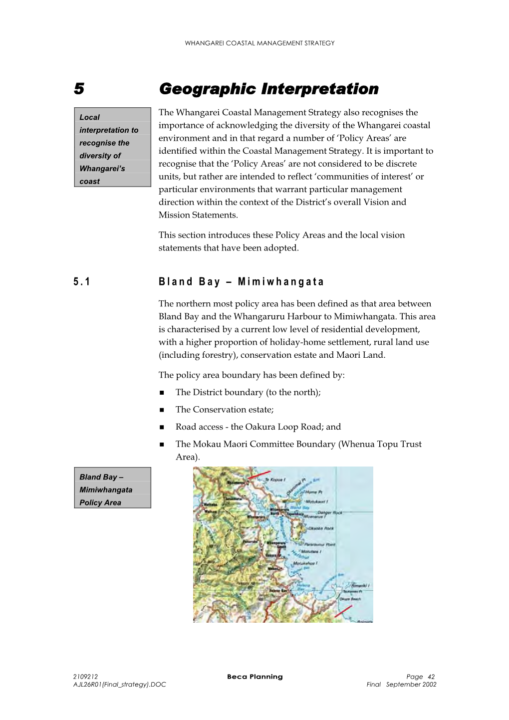 Whangarei Coastal Management Strategy
