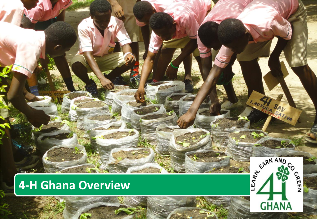 4-H Ghana Overview