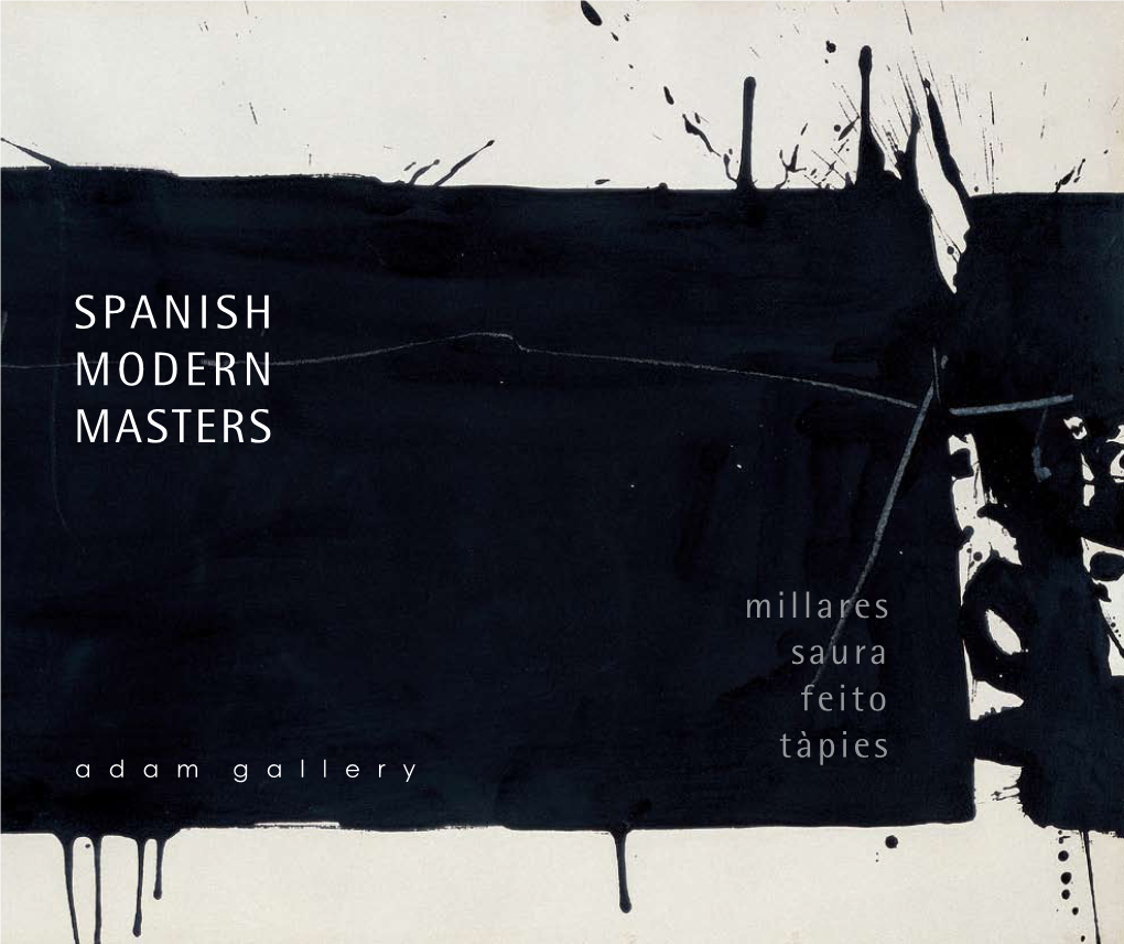 'Spanish Modern Masters'