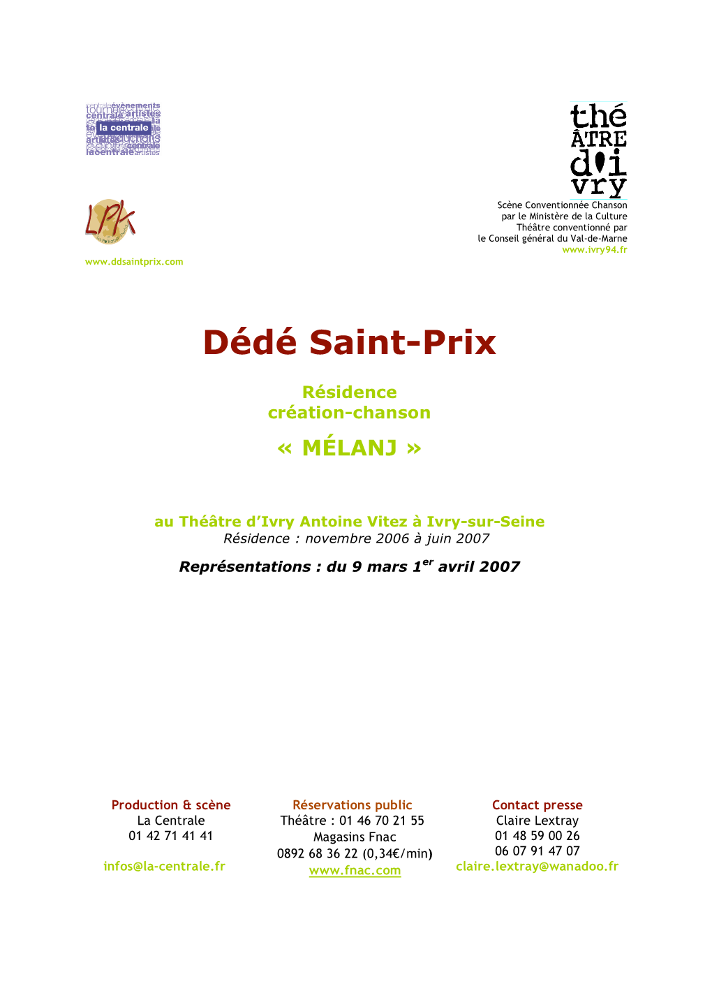 Dédé Saint-Prix