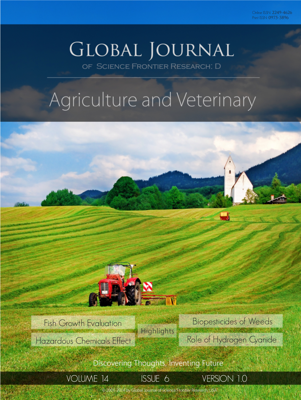 Global Journal of Science Frontier Research: D Agriculture & Veterinary