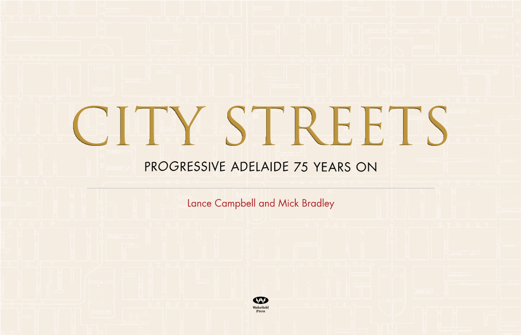 Progressive Adelaide 75 Years On