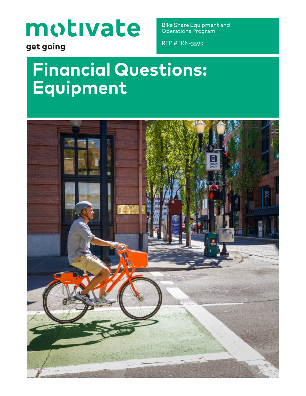 Financial Questions: Equipment Financial Questions: Equipment