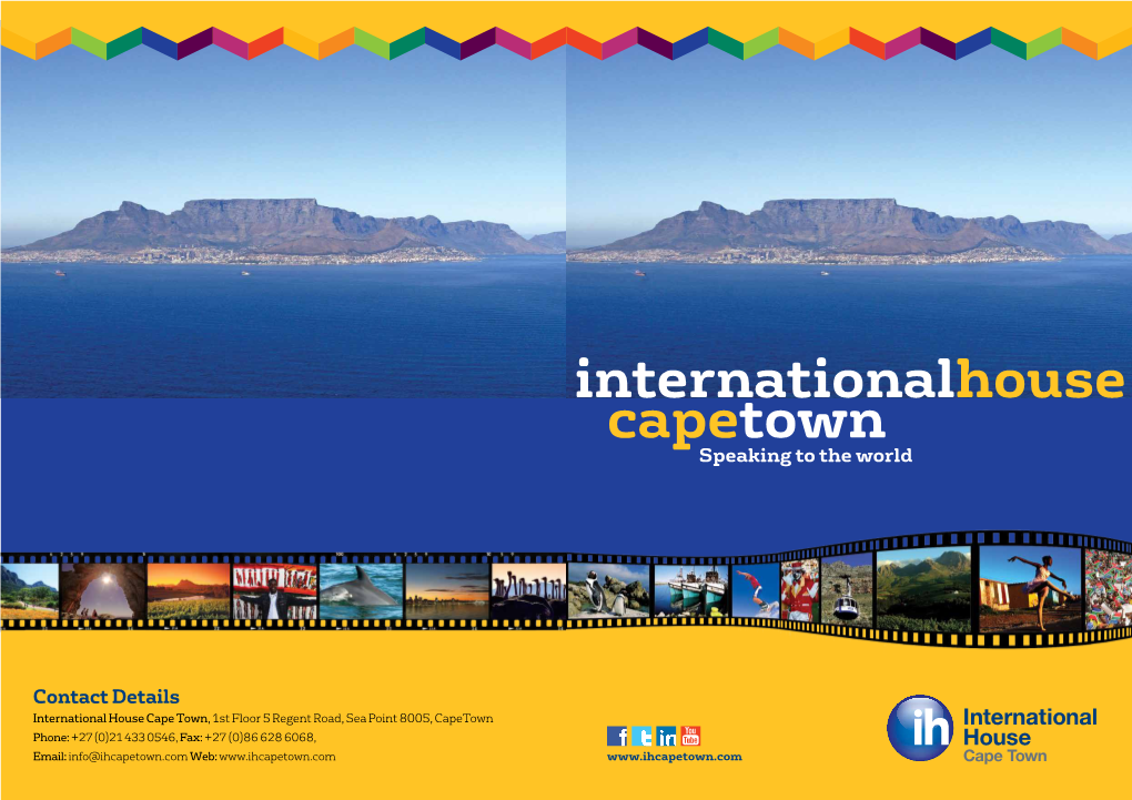 Internationalhouse Capetown Speaking to the World