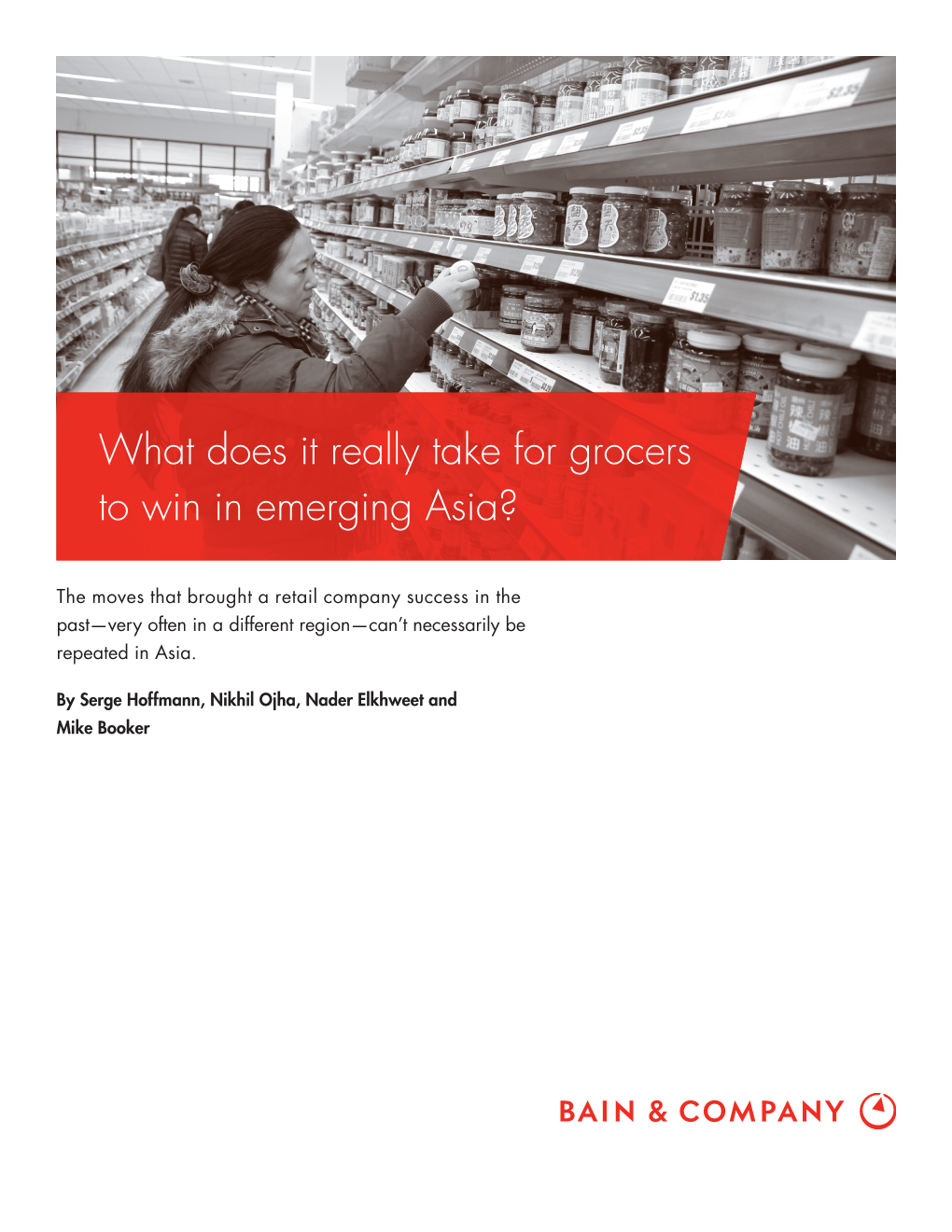 What Does It Really Take for Grocers to Win in Emerging Asia?