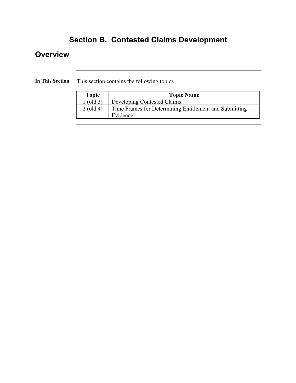 Part III, Subpart Vi, Chapter 6, Section B. Development