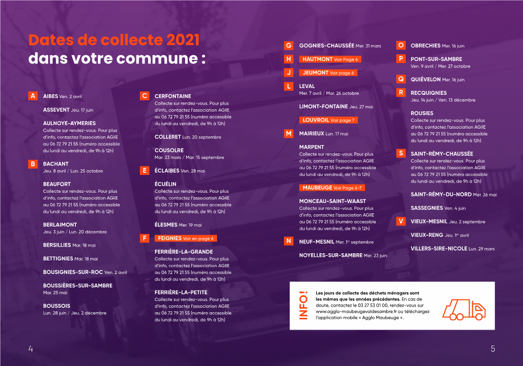 Dates De Collecte 2021 Dans Votre Commune