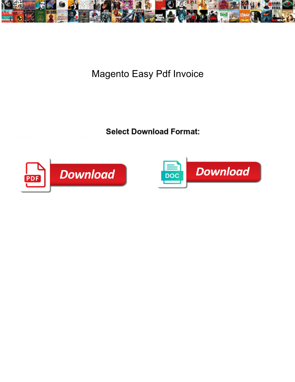 Magento Easy Pdf Invoice