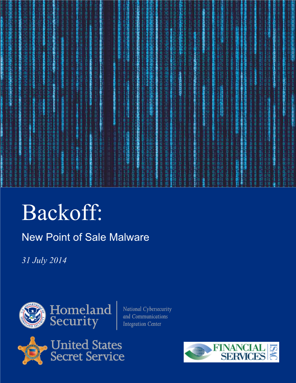 Backoff: New Point of Sale Malware