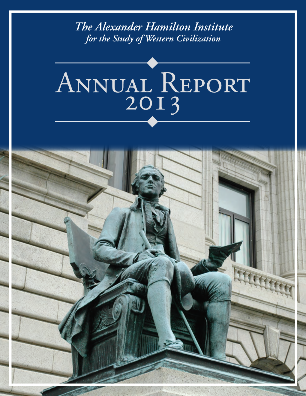 Annual Report 2013 Promoting Civic Literacy