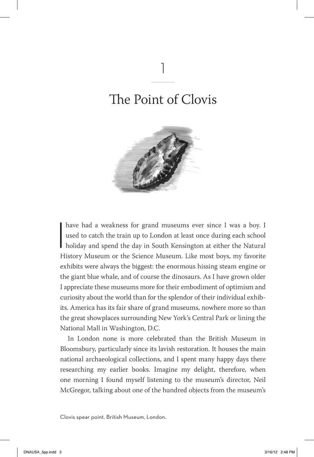 The Point of Clovis