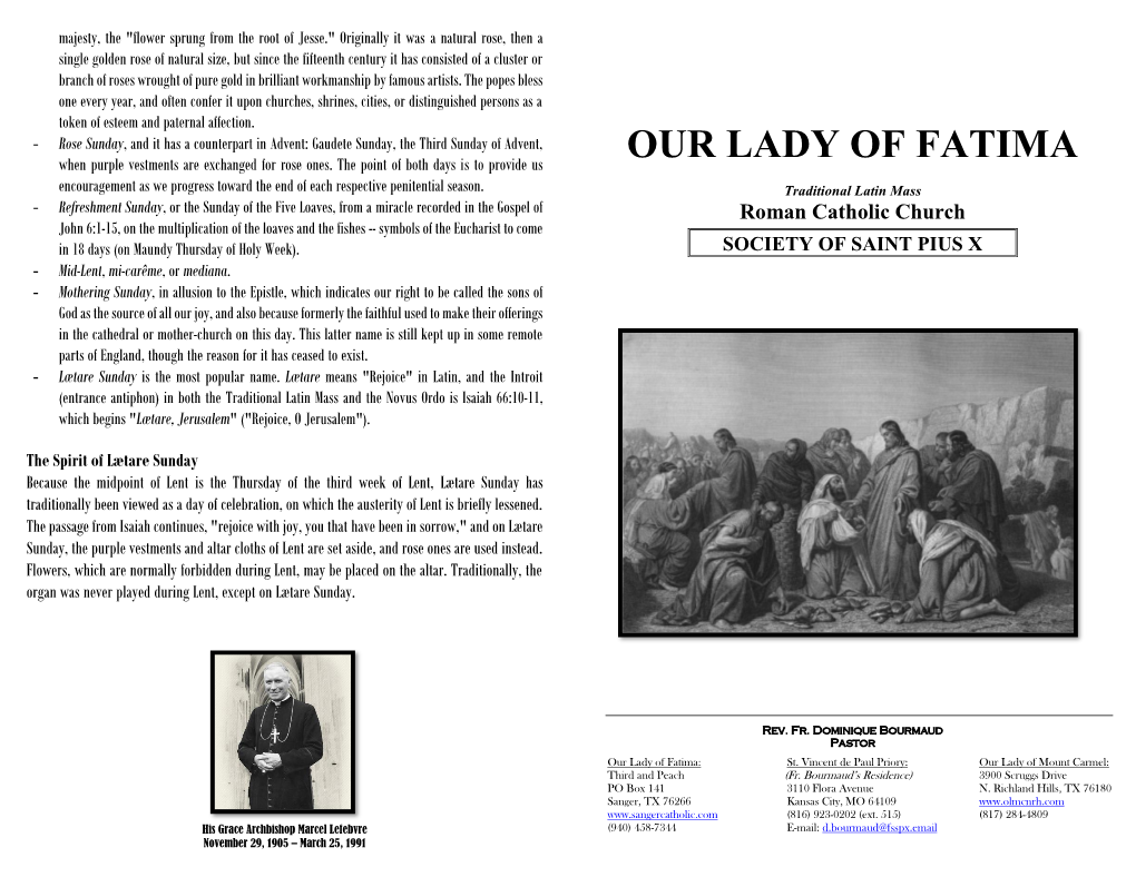 Roman Catholic Church John 6:1-15, on the Multiplication of the Loaves and the Fishes -- Symbols of the Eucharist to Come in 18 Days (On Maundy Thursday of Holy Week)