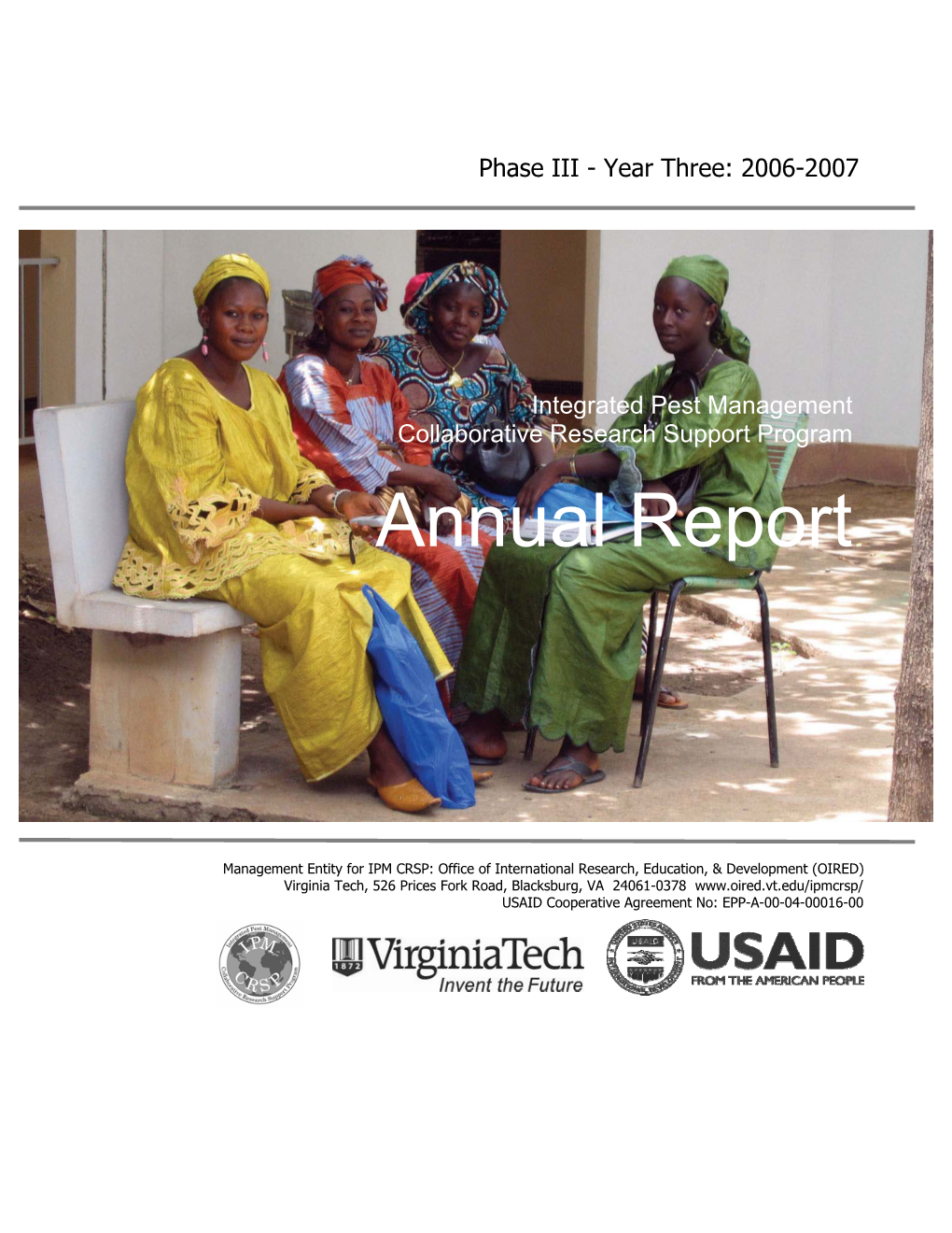 IPM CRSP Annual Report 2007