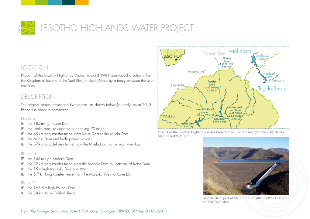 Lesotho Highlands Water Project