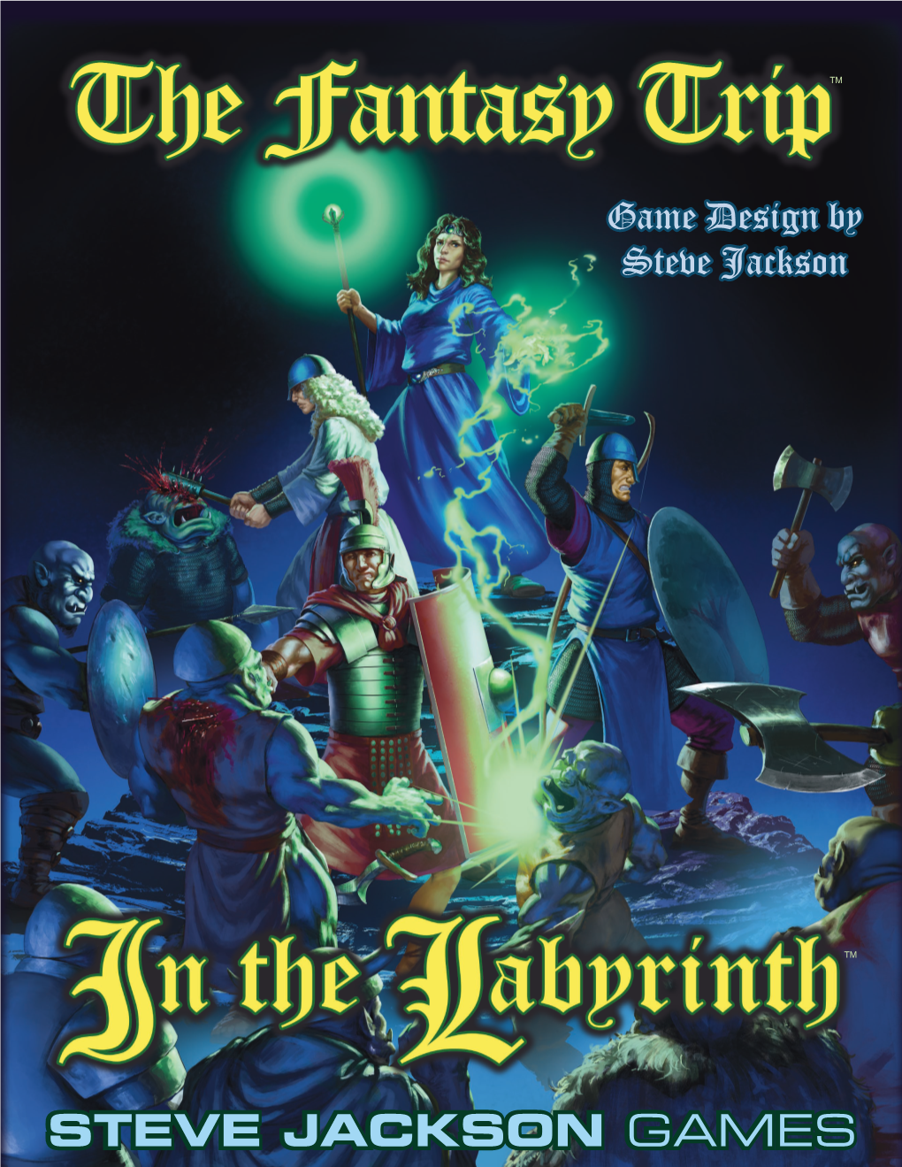 The Fantasy Trip: in the Labyrinth Monsters and Treasure! TM