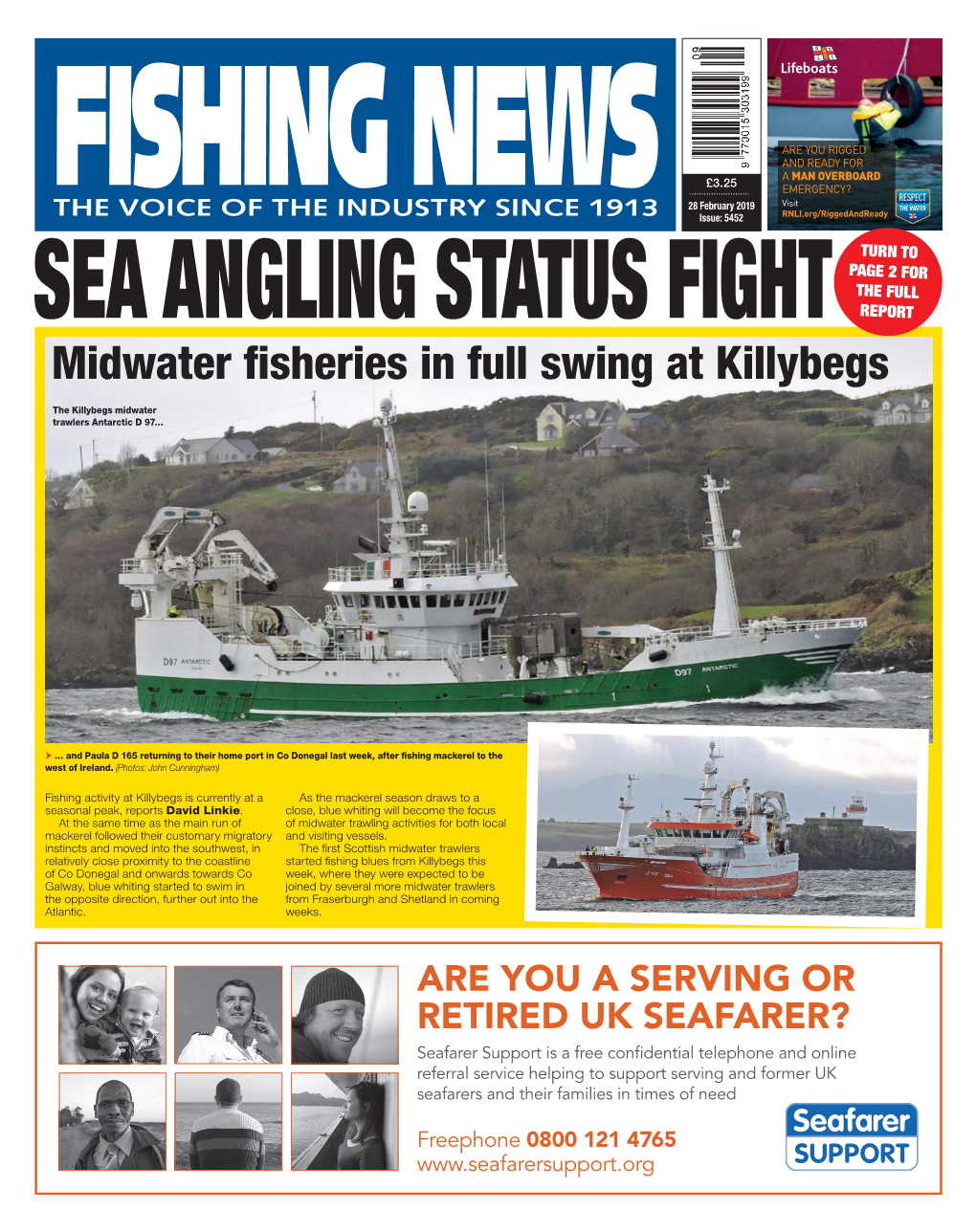 Midwater Fisheries in Full Swing at Killybegs