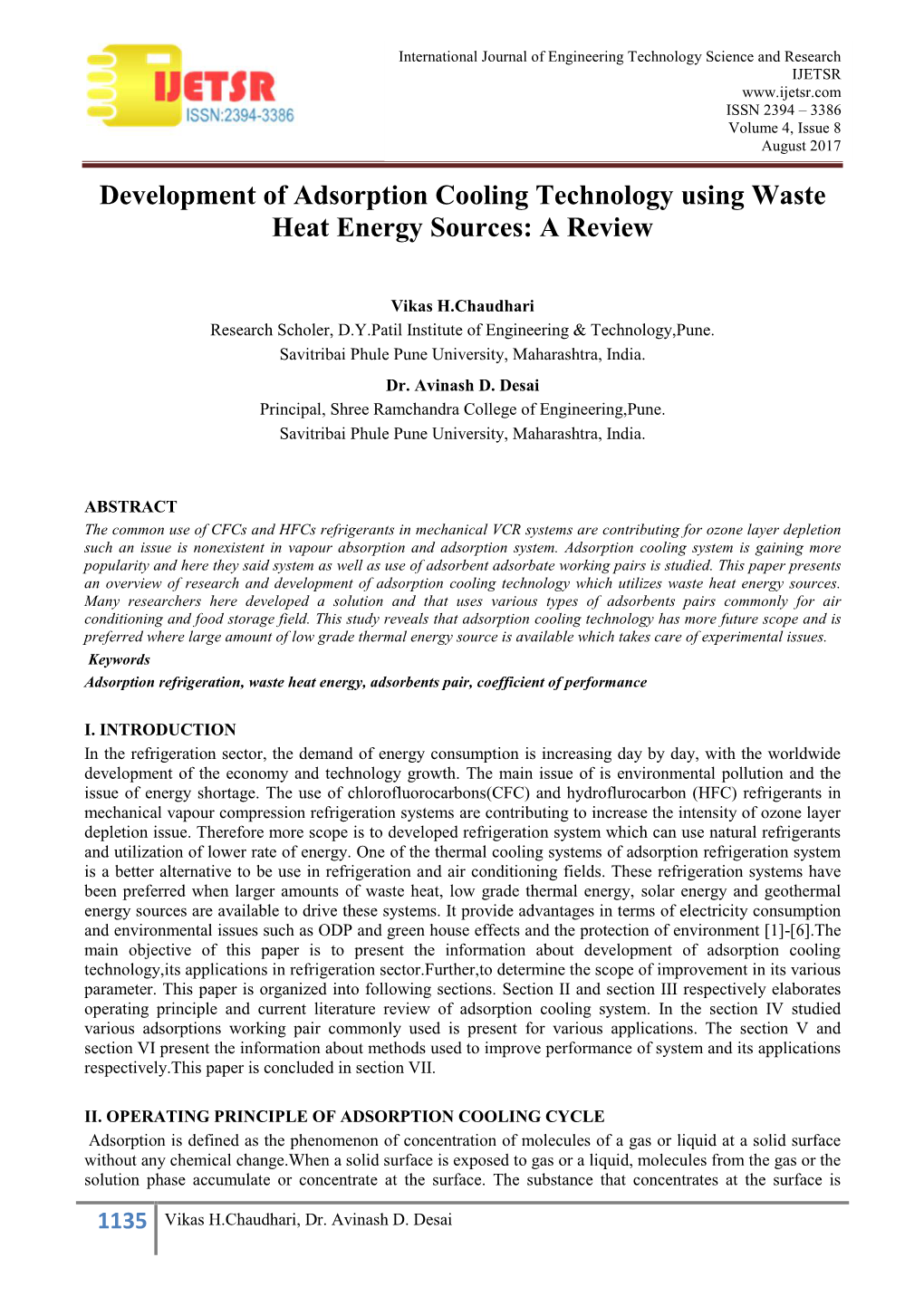 Development of Adsorption Cooling Technology Using Waste Heat Energy Sources: a Review