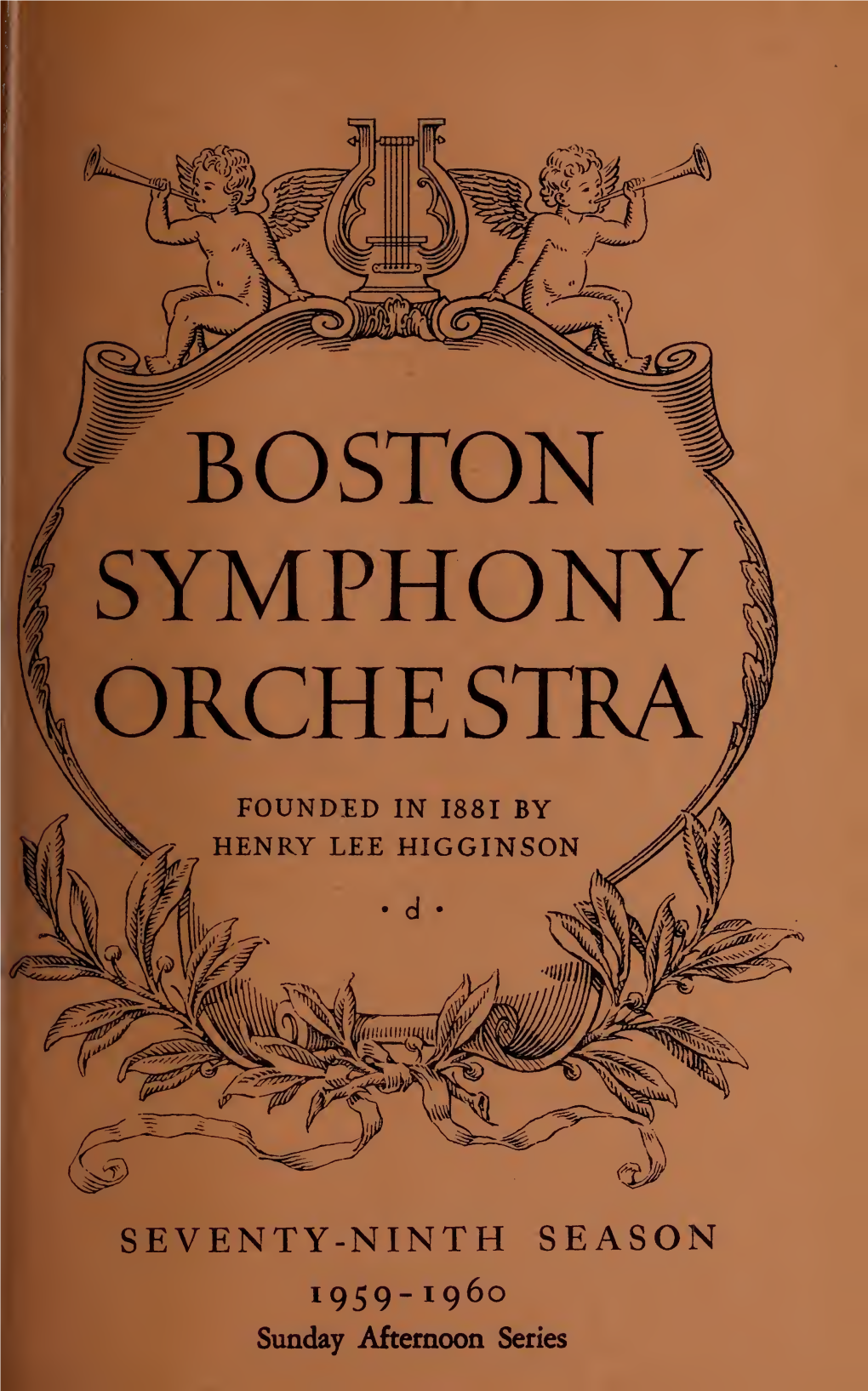 Boston Symphony Orchestra Concert Programs, Season 79, 1959-1960, Subscription
