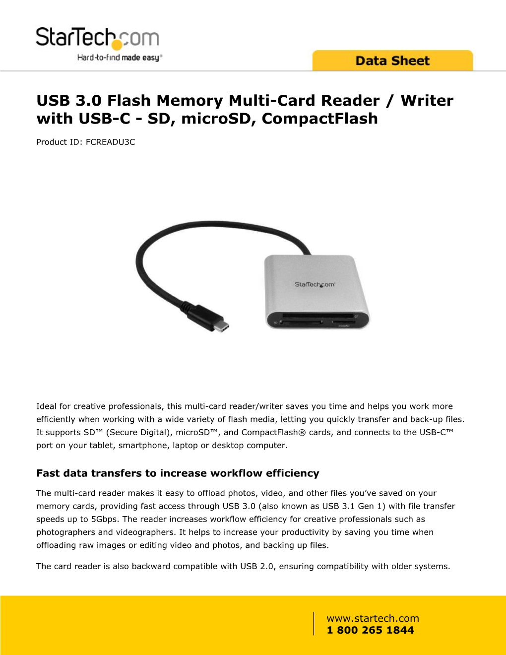 USB-C Multi-Card Reader