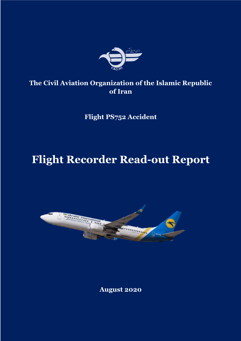 Flight Recorder Read-Out Report