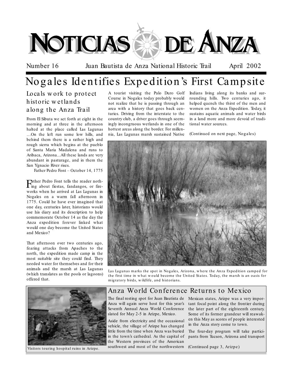 Noticias De Anza 2 Art on the Trail