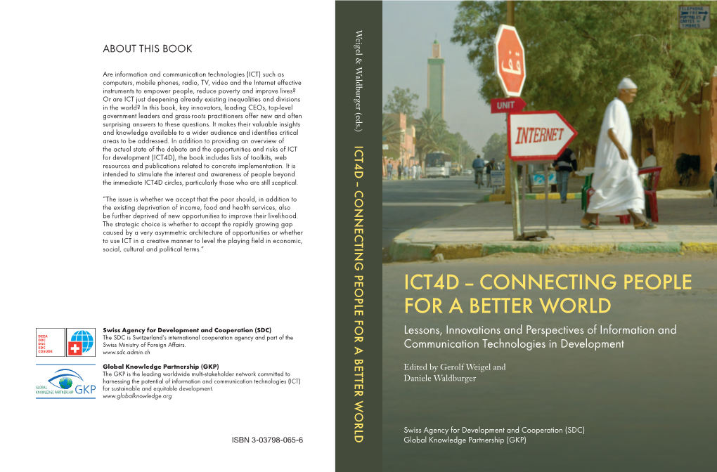 ICT4D – Connecting People for a Better World
