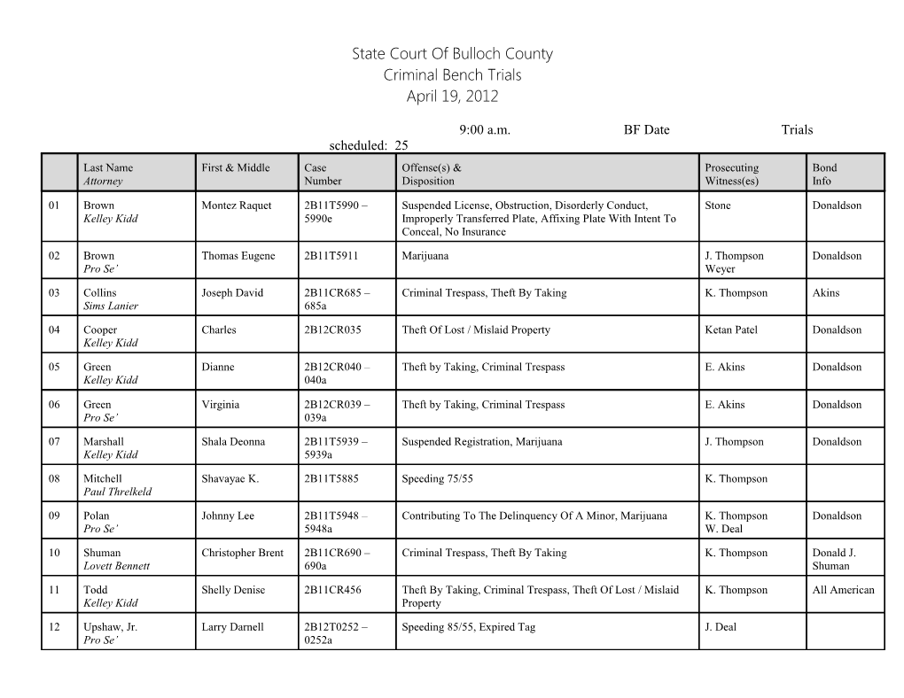 State Court of Bulloch County s1