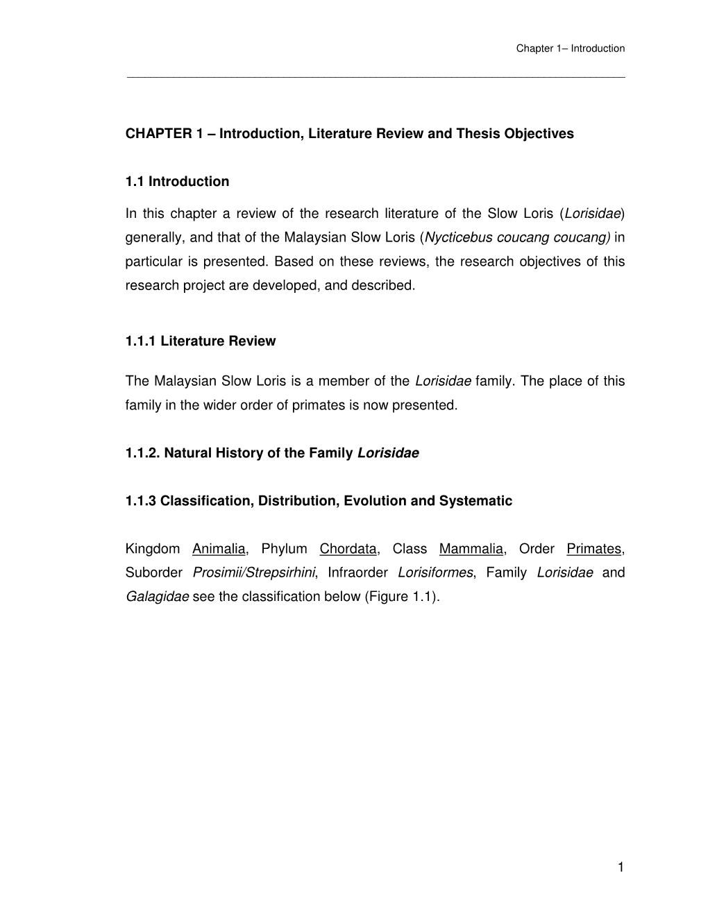 Introduction, Literature Review and Thesis Objectives 1.1 Introduction