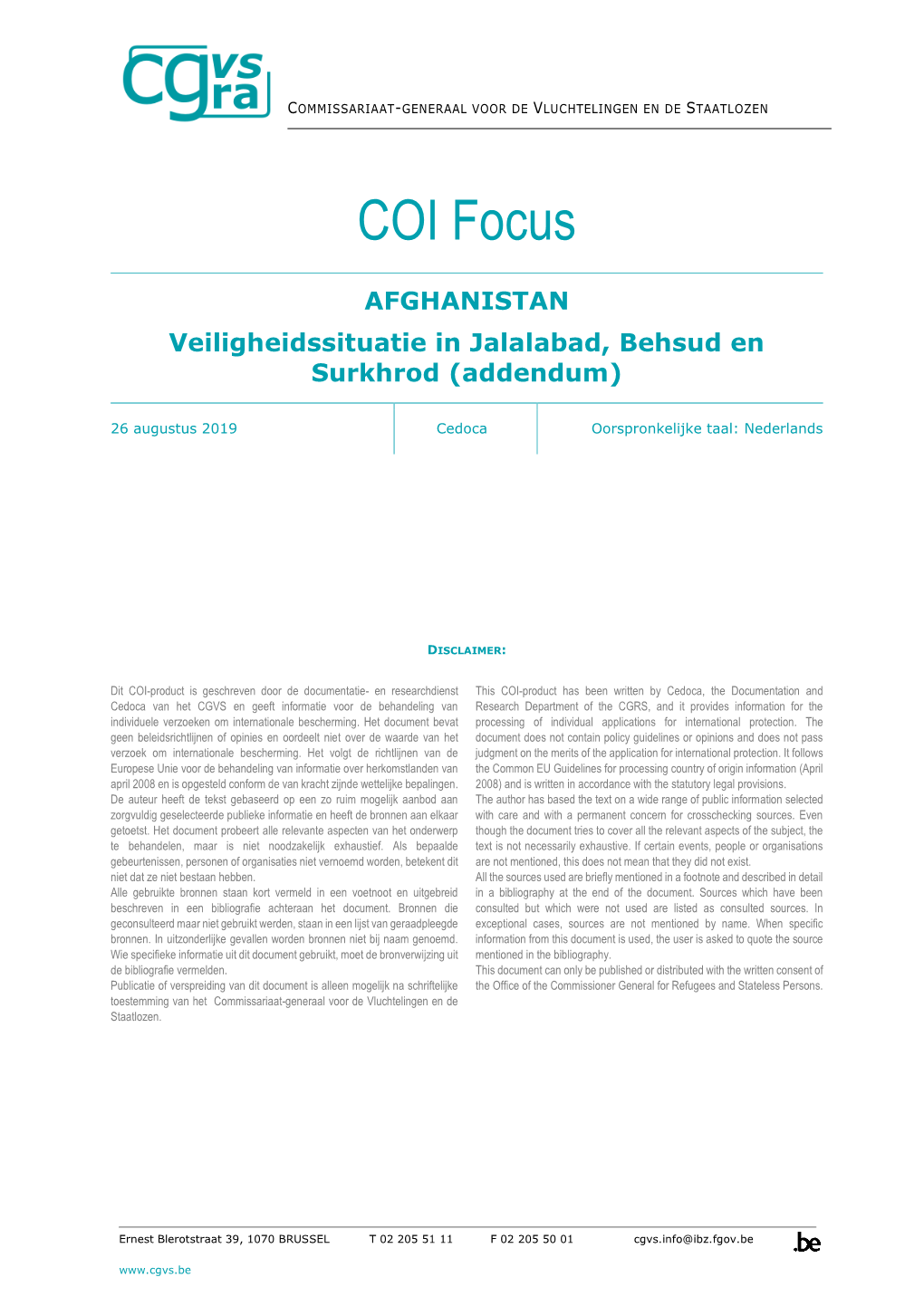 Download De COI Focus