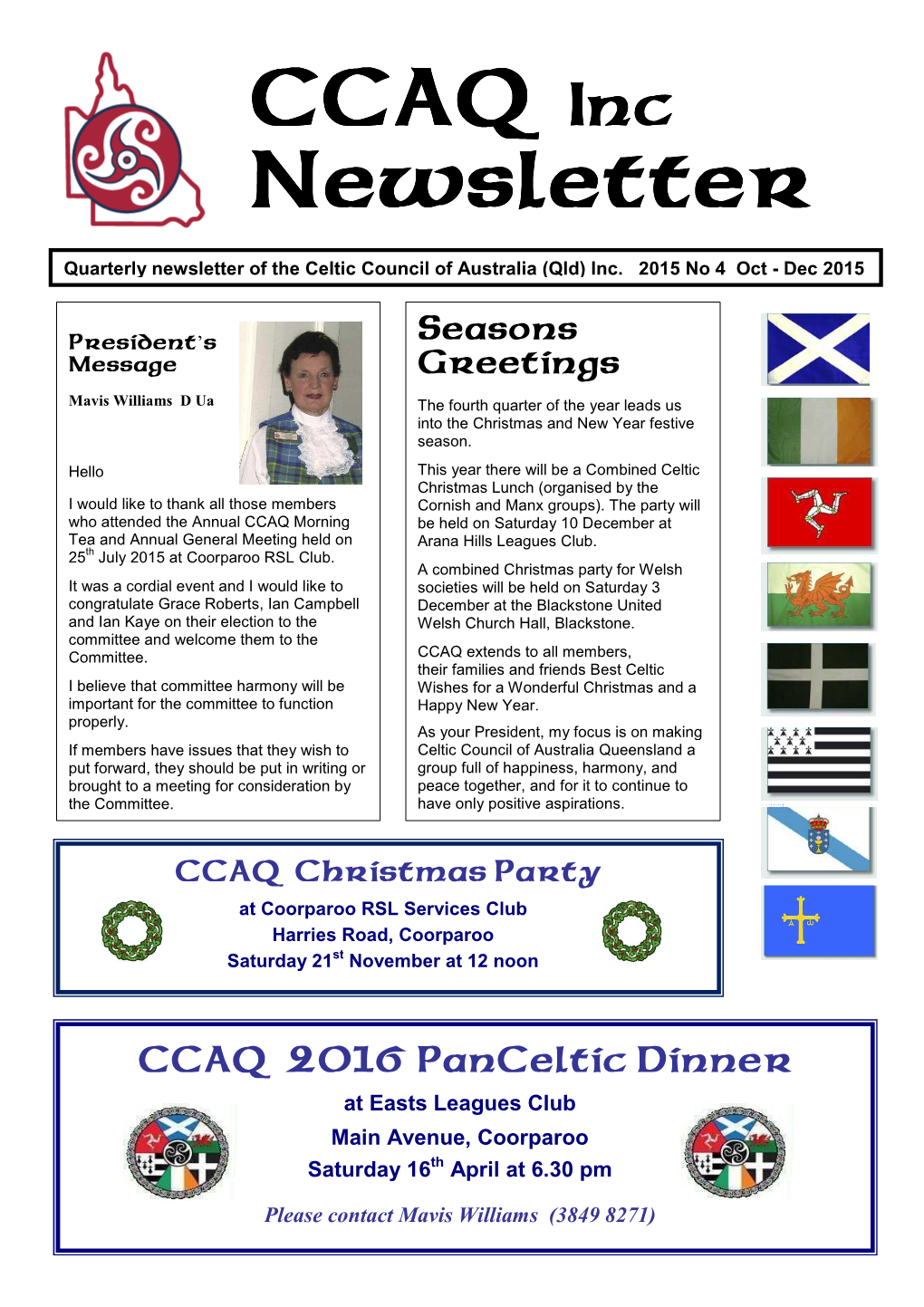 CCAQ Newsletter 2015