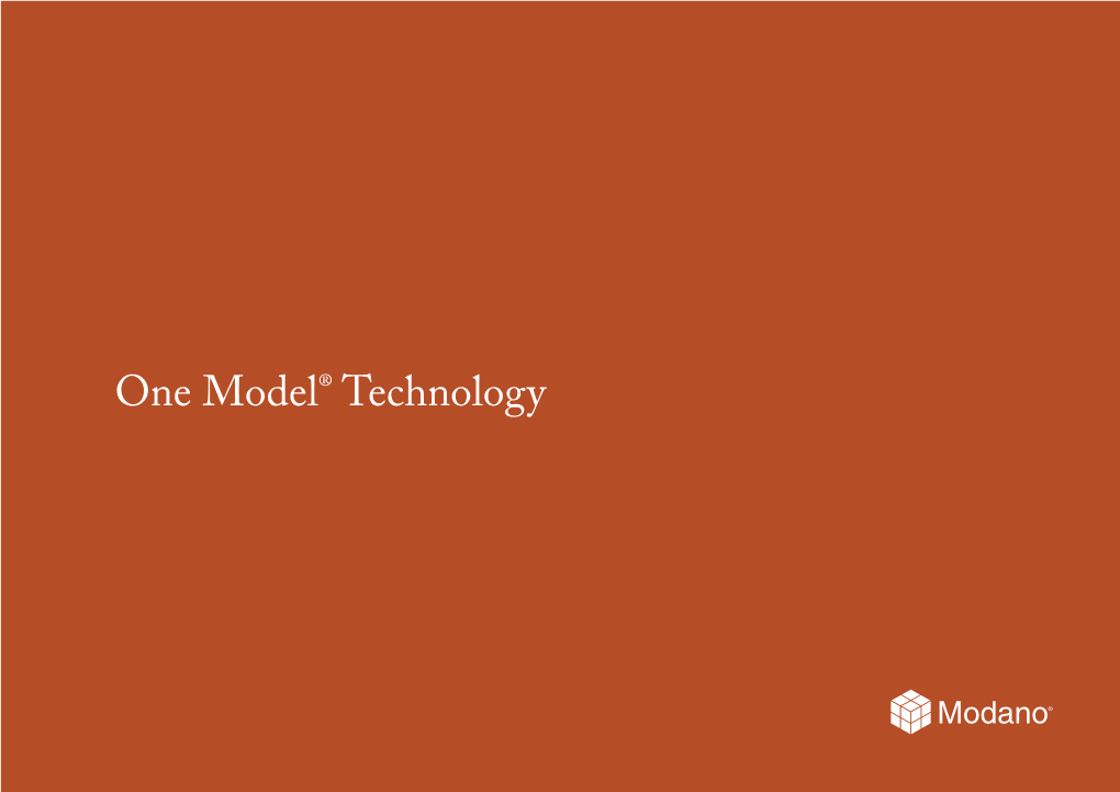 One Model Technology