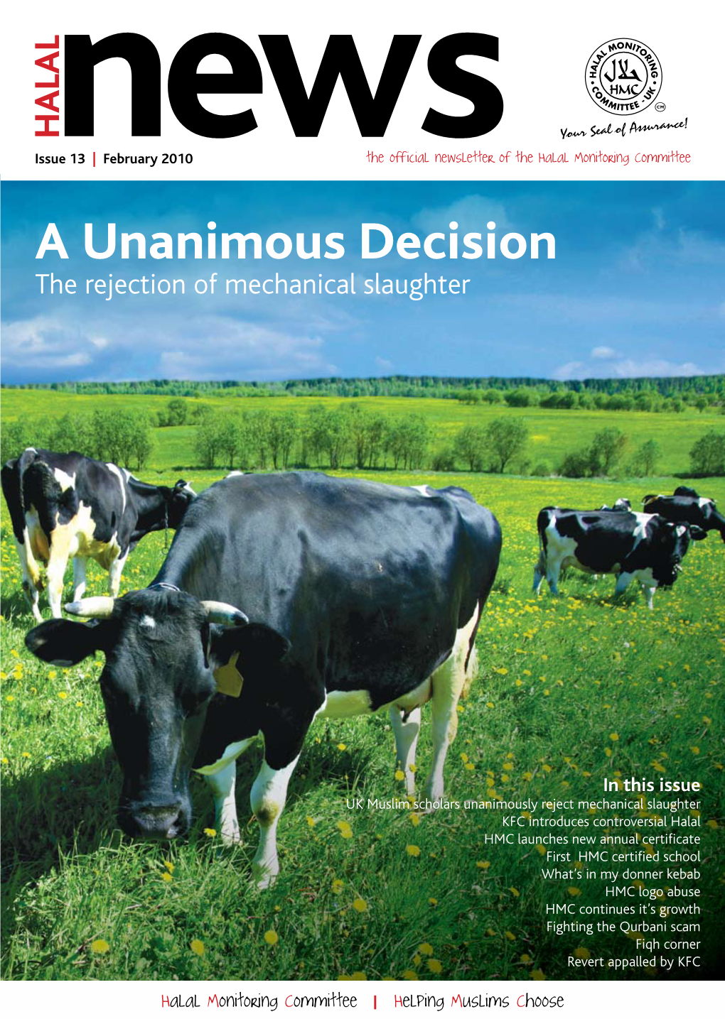 A Unanimous Decision the Rejection of Mechanical Slaughter