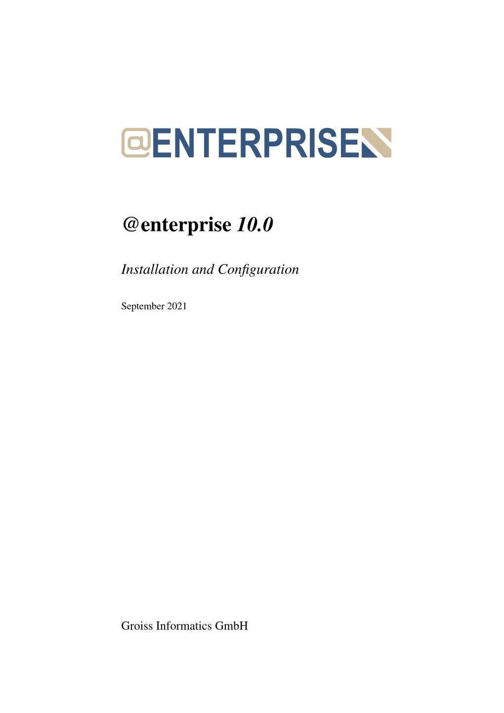 Enterprise 10.0