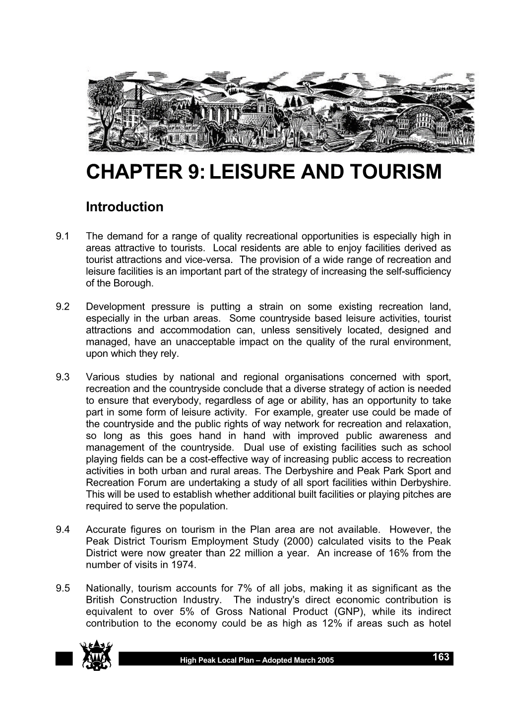 O CHAPTER 9 Leisure and Tourism