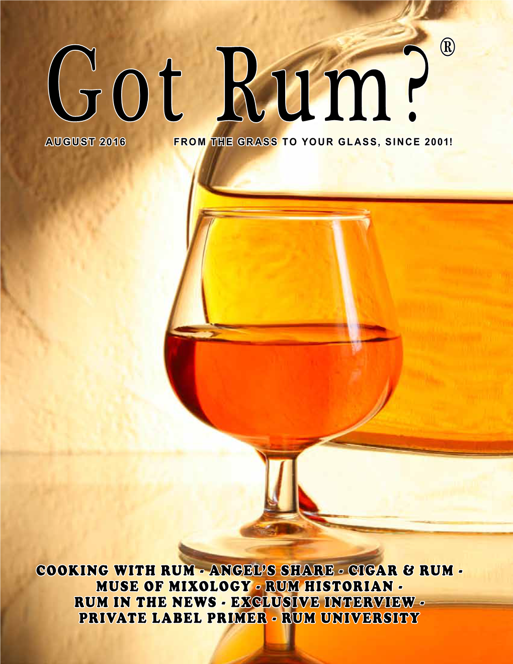 Muse of Mixology - Rum Historian - Rum in the News - Exclusive Interview - Private Label Primer - Rum University 6