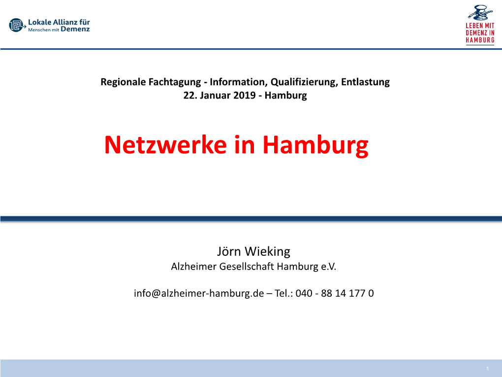 Netzwerke in Hamburg